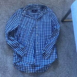 Vineyard Vines Blue Casual Button Down Shirt